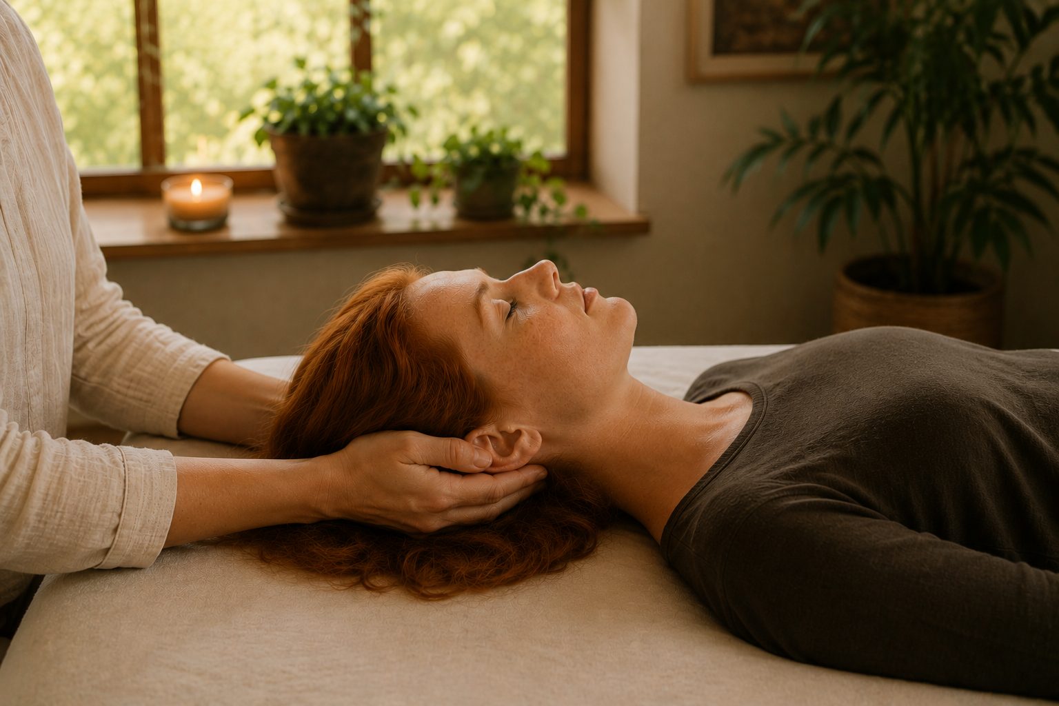 A gentle in-home CranioSacral session